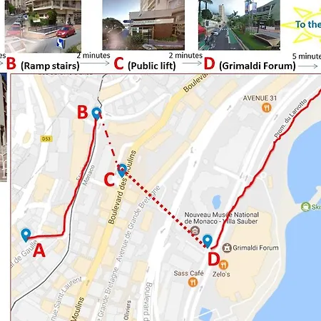 Monaco Terrace Apartmán *